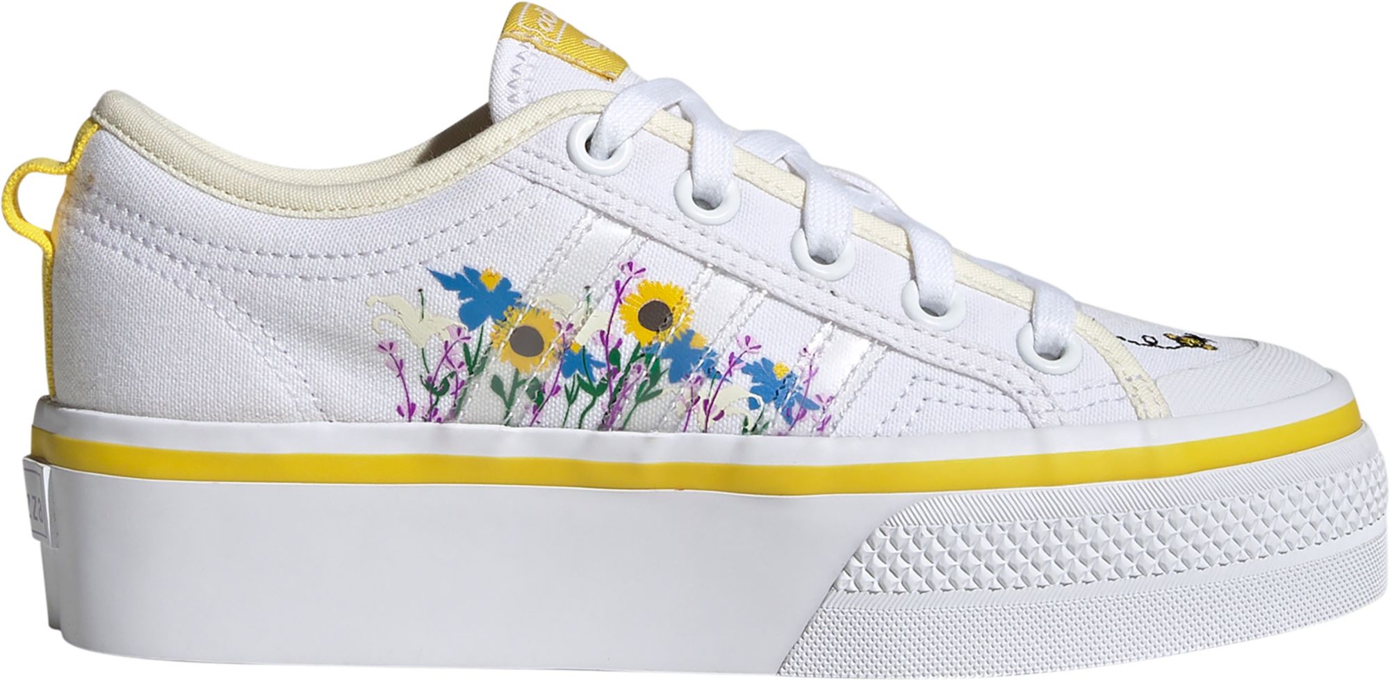 adidas Kids' Grade School Nizza Platform Shoes