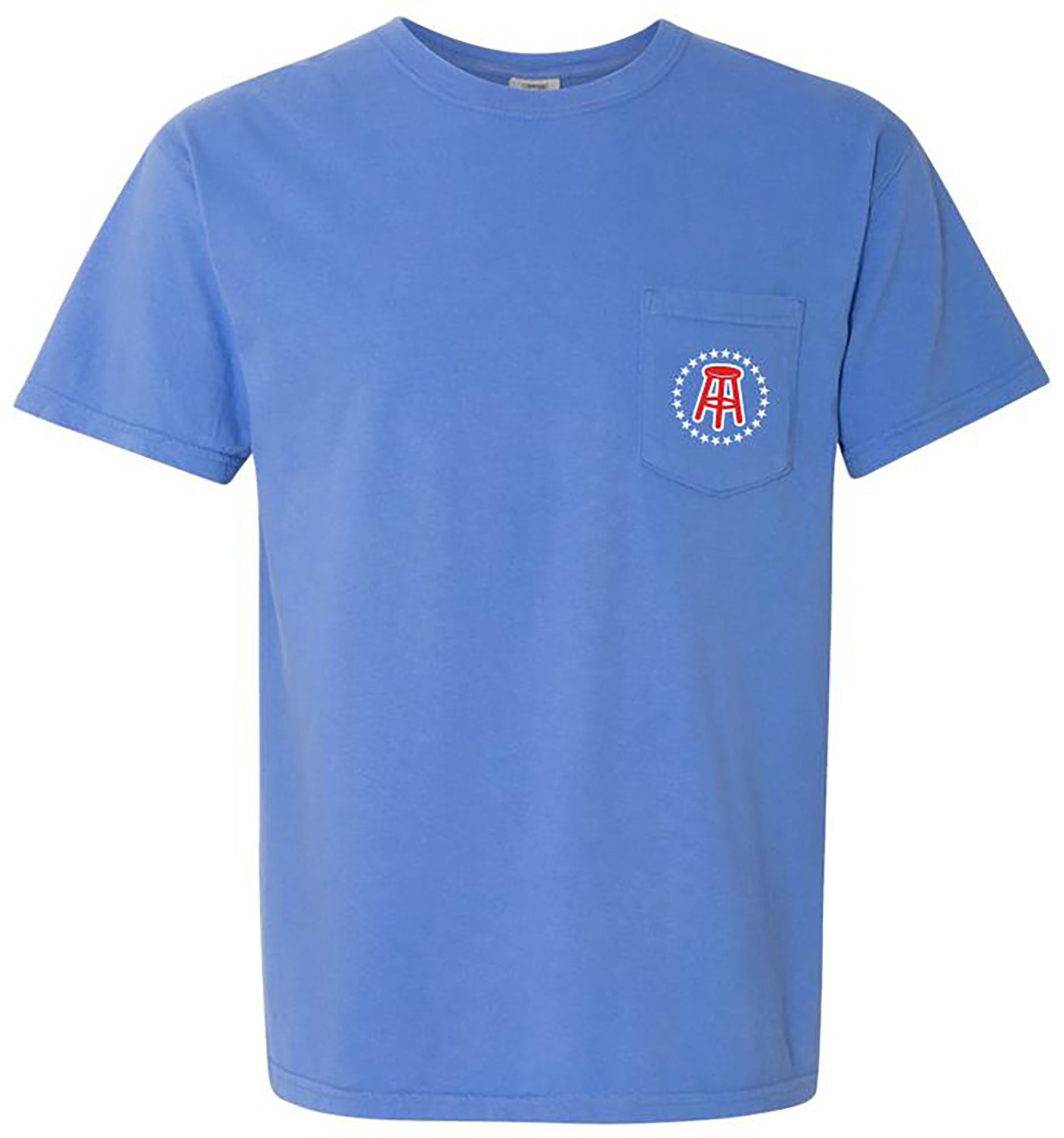 Barstool Sports Men's Comfort Colors Stool Star Short Sleeve Golf T-Shirt