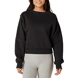 Beyond Yoga Women's WFH Fleece Cropped Crew Sweatshirt