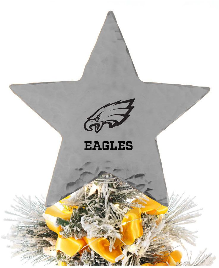 FOCO Philadelphia Eagles Star-Shaped Tree Topper