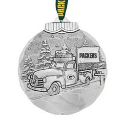 FOCO Green Bay Packers Holiday Tailgate Ornament
