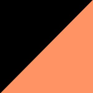 Black/Orange