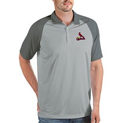 Dick's Sporting Goods Antigua Men's St. Louis Cardinals Tribute White  Performance Polo