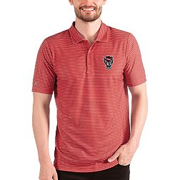 Antigua Men's NC State Wolfpack Red Esteem Polo