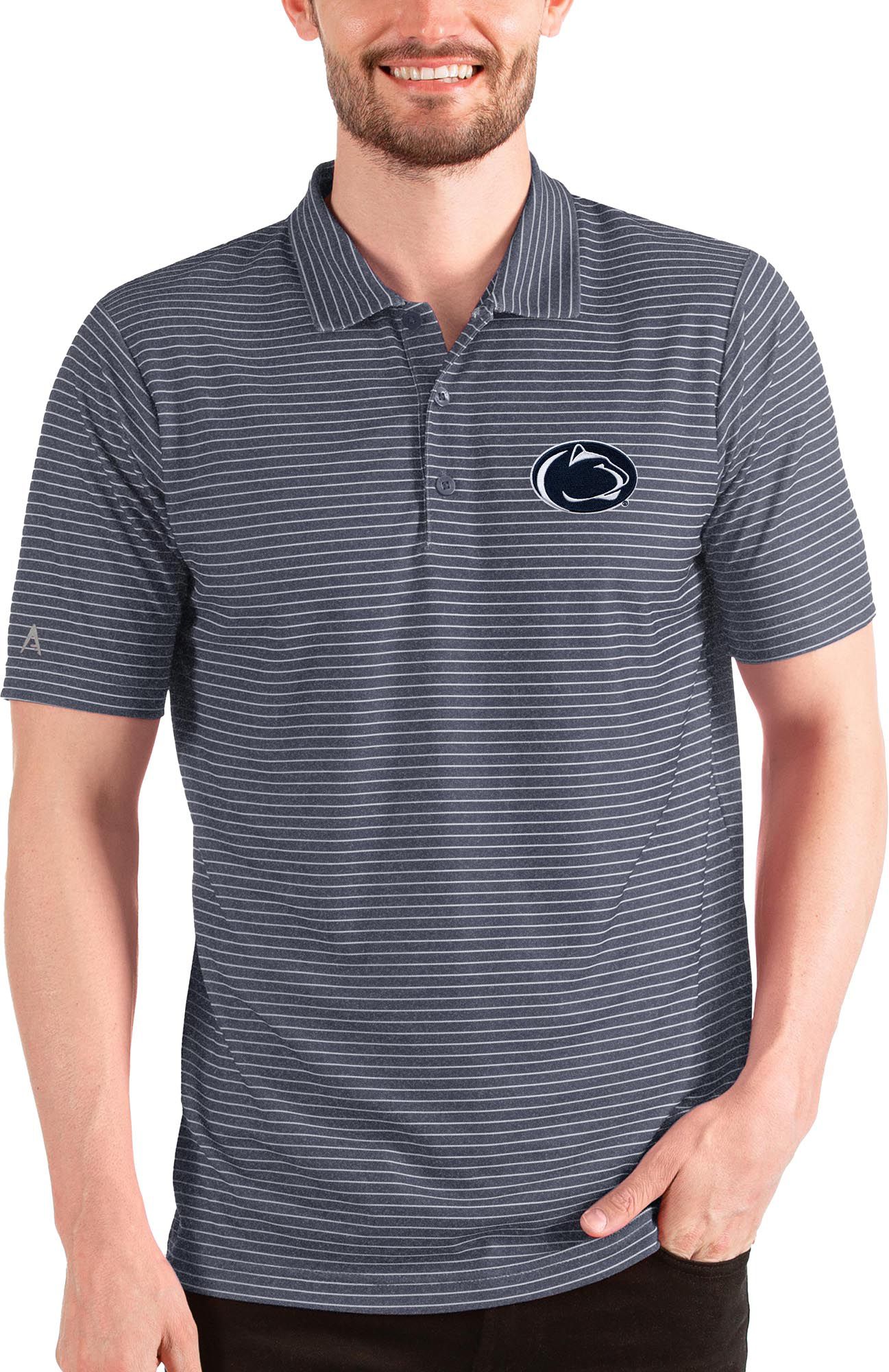 Antigua Men's Penn State Nittany Lions Navy Esteem Polo