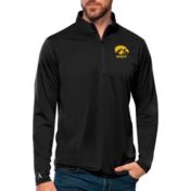 Iowa Hawkeyes Men's factory Quarter Zip Vest with Embroidered Hawkeye