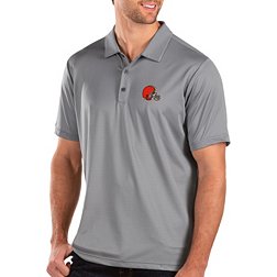 Antigua Men's Cleveland Browns Engage Grey Polo