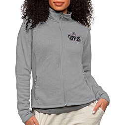 Antigua Women's Los Angeles Clippers Grey Course Jacket
