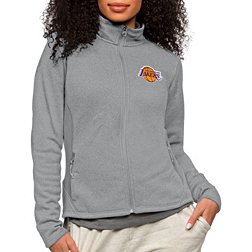 Antigua Women's Los Angeles Lakers Grey Course Jacket