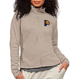 Antigua Women's Indiana Pacers Tan Course Jacket