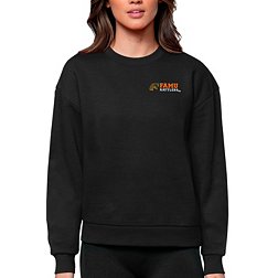 Antigua Women's Florida A&M Rattlers Black Victory Sweater