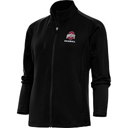 Women's Antigua Black Louisville Cardinals Altitude Full-Zip Puffer Jacket  