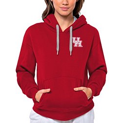 Antigua Women's Houston Cougars Dark Red Victory Pullover Hoodie
