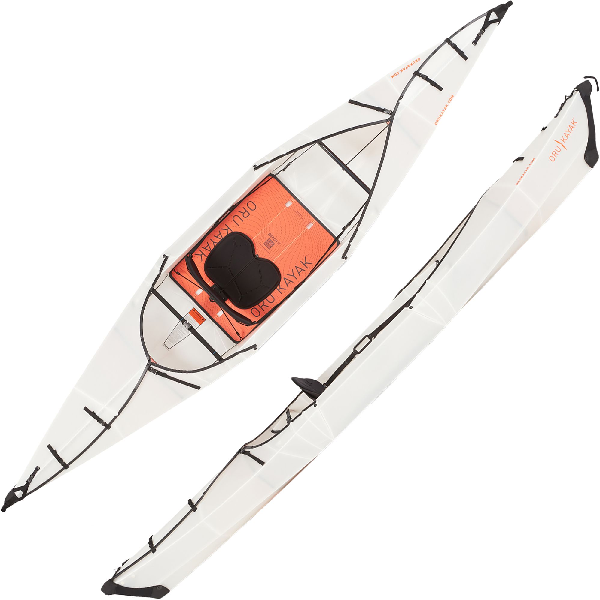 Photos - Kayak / Canoe Oru Beach LT Folding Kayak, White 22ANZARBCHKYKXXXXPSK