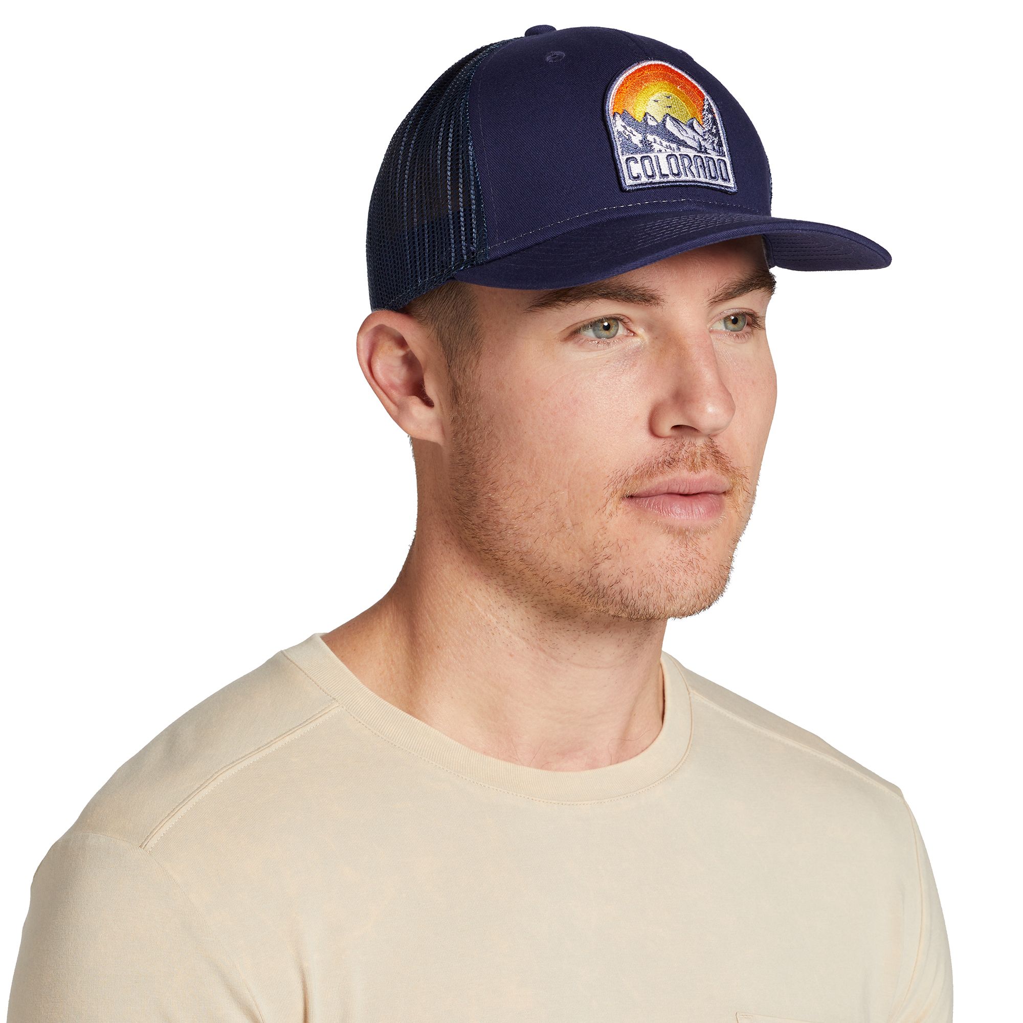 Dick's Sporting Goods '47 Men's Denver Broncos Esker Clean Up Navy  Adjustable Hat