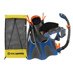 U.S. Divers Sideview II Mask, Fins, and Snorkel Set