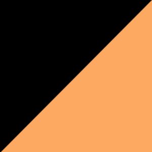 Black/Peach
