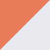 White/Orange