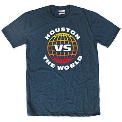 Where I'm From Houston vs World Navy T-Shirt