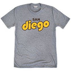 Where I'm From San Diego Script Grey T-Shirt