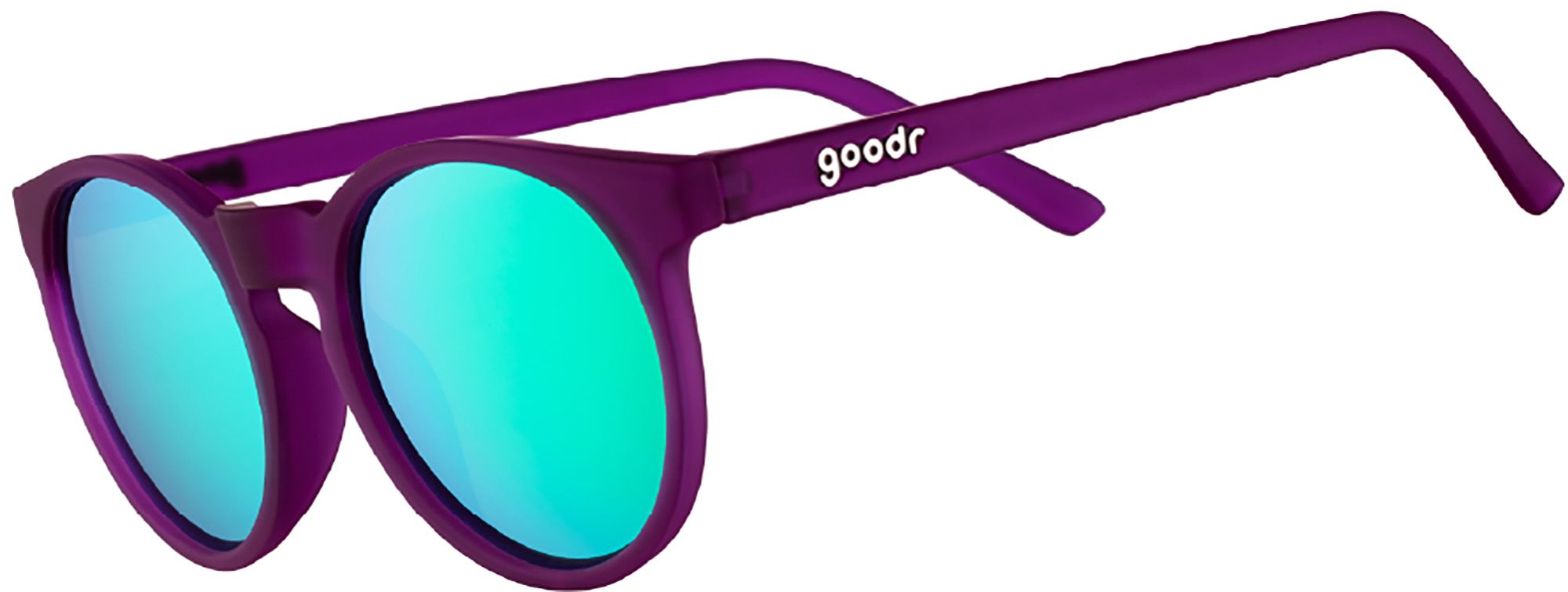 Purple Frame/Green Lens