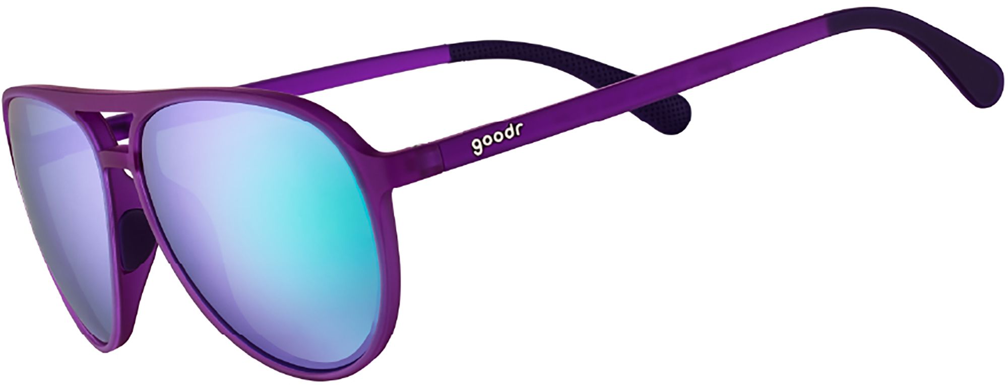 Purple Frame/Green Lens