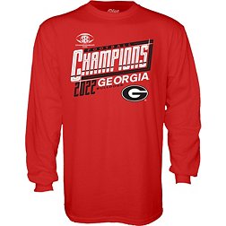 Blue 84 2022 SEC Football Champions Georgia Bulldogs Locker Room Long Sleeve T-Shirt