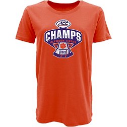 Blue 84 Women's 2022 ACC Football Champions Clemson Tigers Locker Room T-Shirt