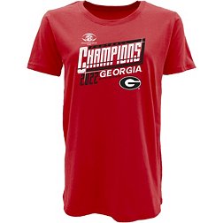 Blue 84 Women's 2022 SEC Football Champions Georgia Bulldogs Locker Room T-Shirt