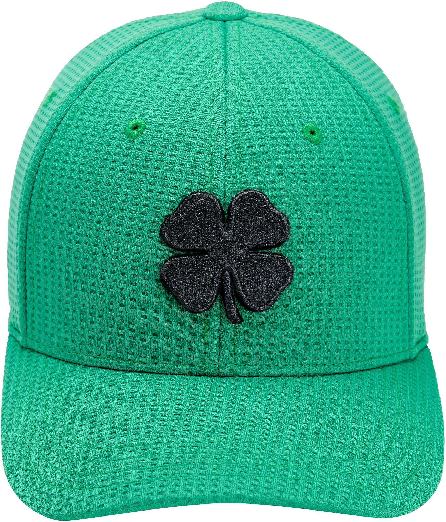 Black Clover Men's Flew Waffle 10 Fitted Golf Hat