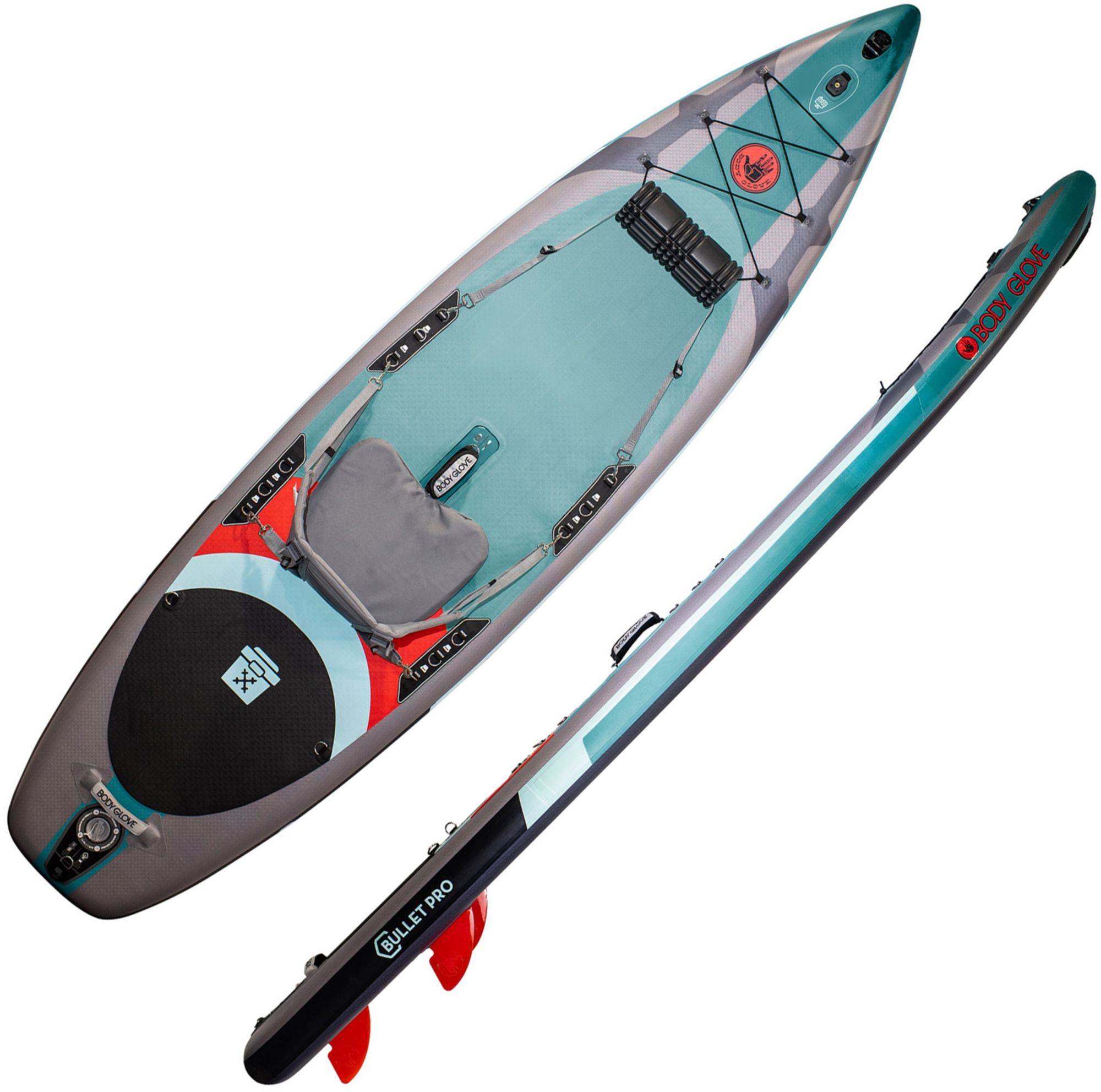 Body Glove Bullet Pro Inflatable Kayak/Paddle Board Set