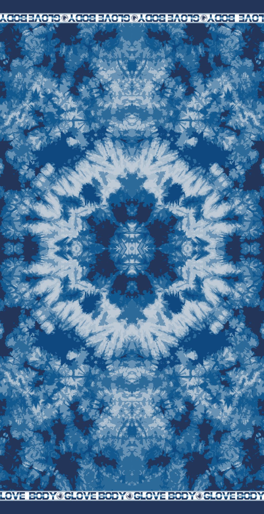 Blue Tie Dye