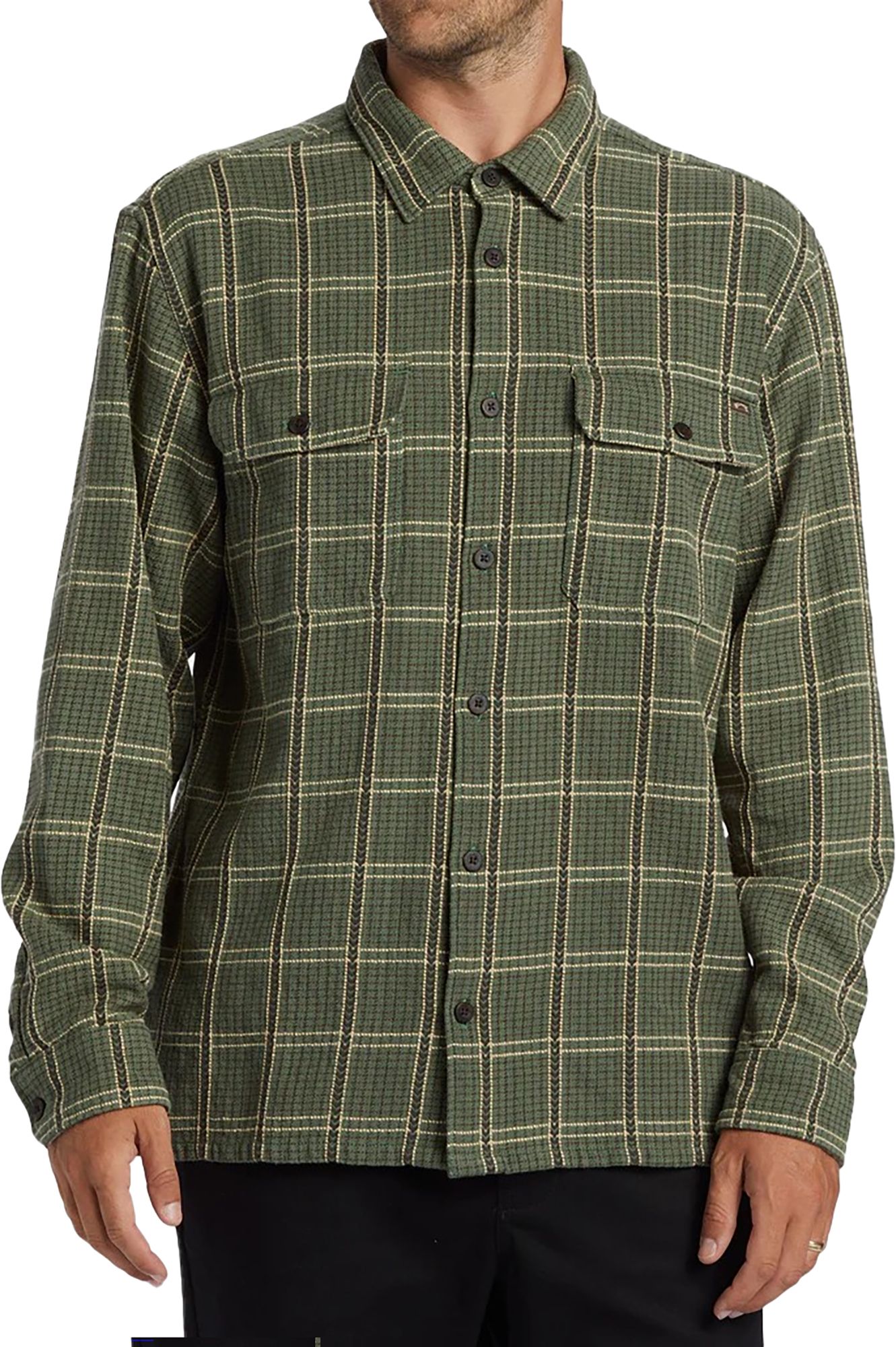 Billabong Men's Offshore Jacquard Flannel Shirt