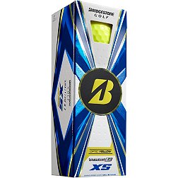 Bridgestone 2022 Tour B XS Yellow Golf Balls - 3 Ball Sleeve