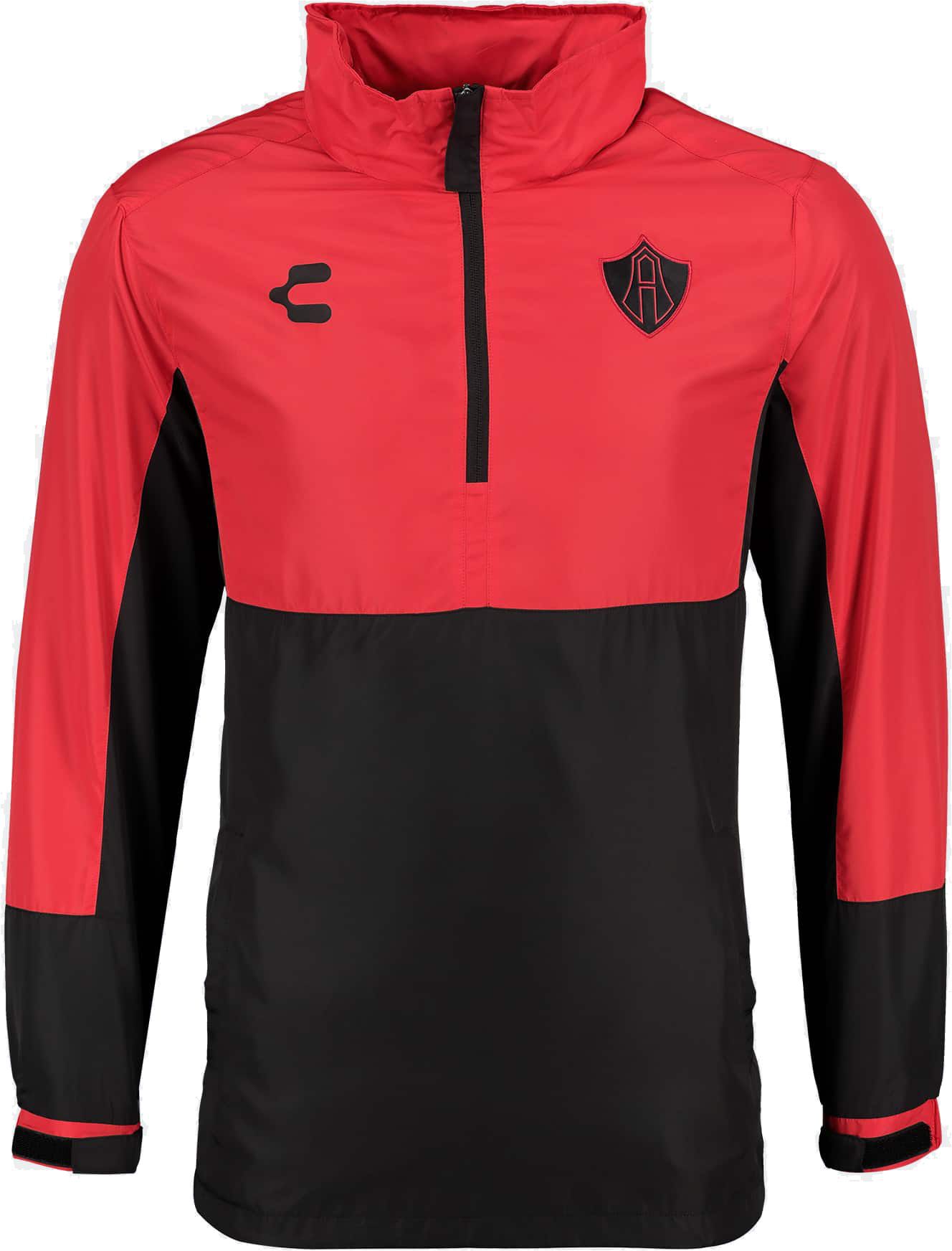 Charly Atlas FC 2023 Player Red Quarter-Zip Pullover Shirt