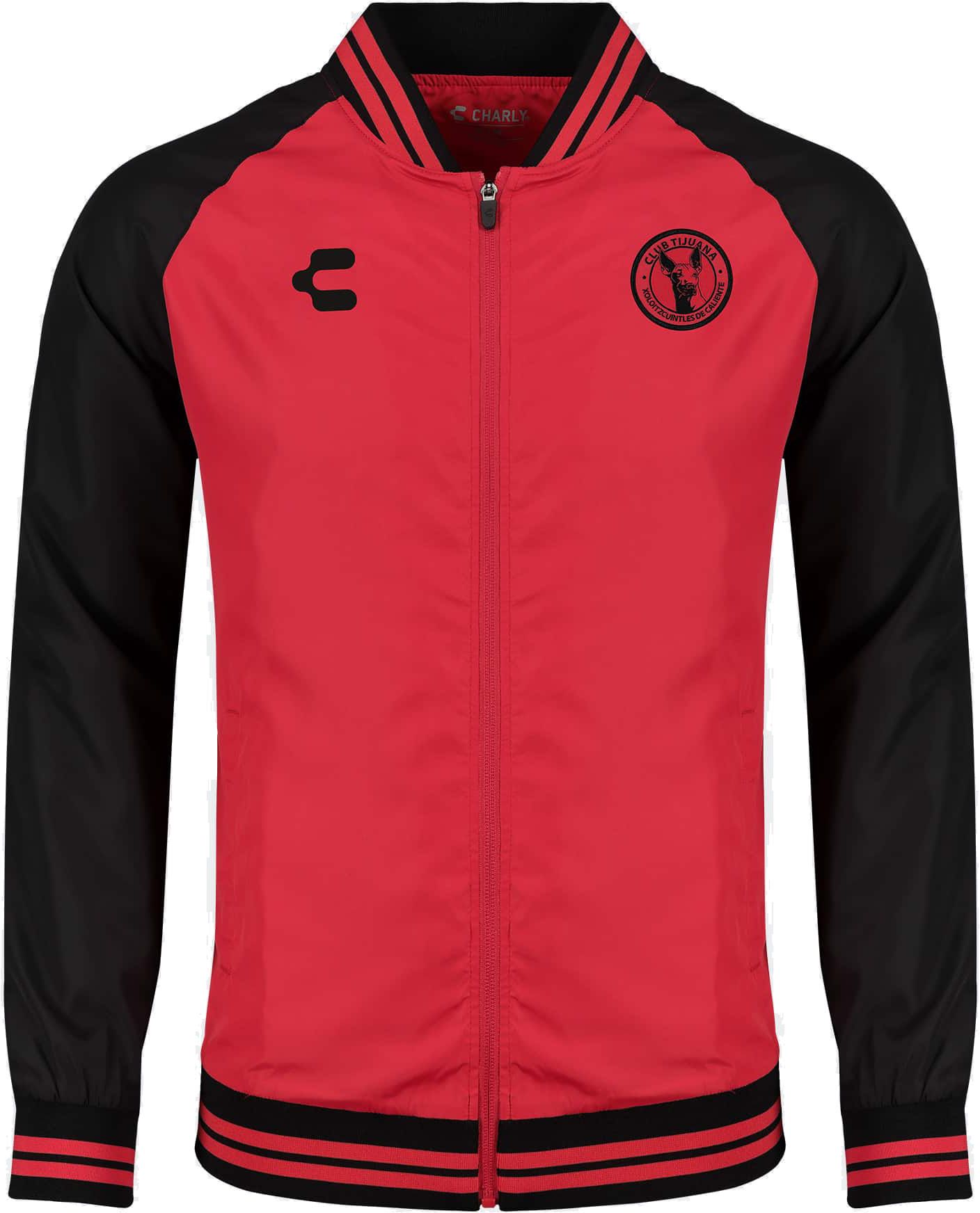 Charly Club Tijuana Xolos 2023 Red Bomber Jacket