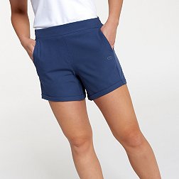 CALIA by Carrie Underwood Women’s 2-In-1 Ruched Running Shorts