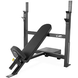 CAP Barbell Olympic Incline Bench with Uprights