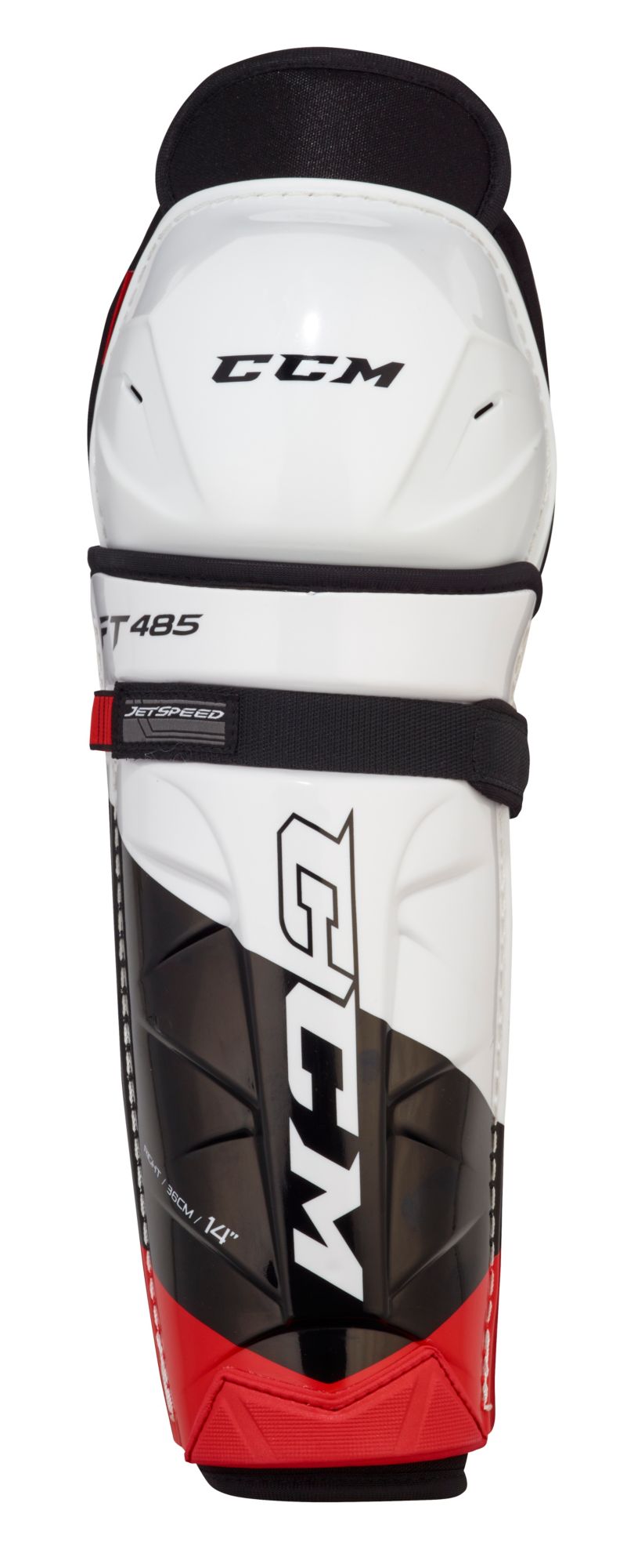 CCM Junior Jetspeed FT485 Hockey Shin Guards