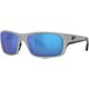 Silver Metallic/Blue Mirror