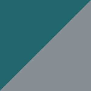 Teal/Gray Silver Mirror