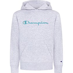 Champion Girls' Embroidered Script Hoodie