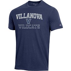 Champion Men's Villanova Wildcats Navy Crew T-Shirt