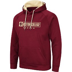 Men's Uscape Apparel Oatmeal Boston College Eagles Pullover Hoodie Size: Large