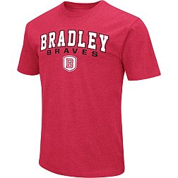 Colosseum Men's Bradley Braves Red Promo T-Shirt