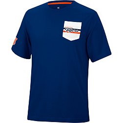Colosseum Men's Auburn Tigers Blue League Game T-Shirt