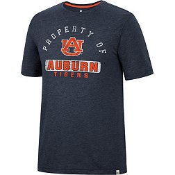 Colosseum Men's Auburn Tigers Navy  Tri-Blend T-Shirt