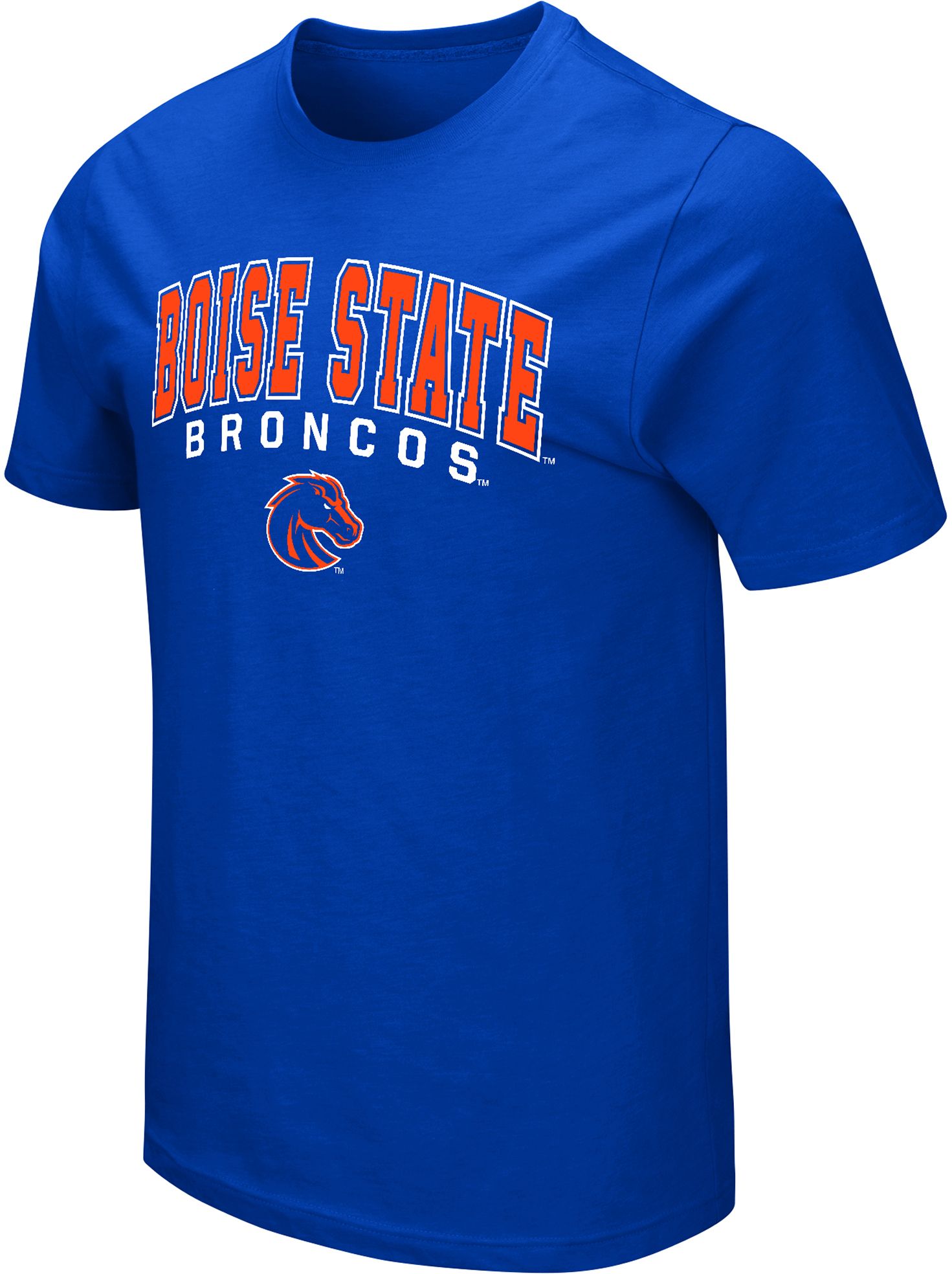 Colosseum Men's Boise State Broncos Blue T-Shirt