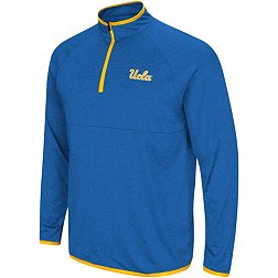 Colosseum Men's UCLA Bruins True Blue Rival 1/4 Zip Jacket
