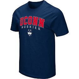 Colosseum Men's UConn Huskies Blue T-Shirt